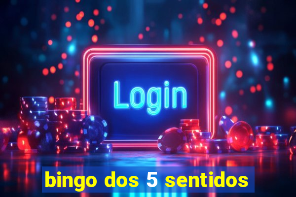 bingo dos 5 sentidos